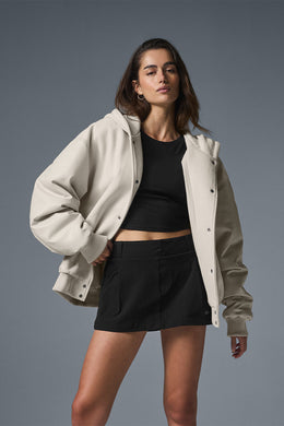 Select Hooded Bomber Jacket