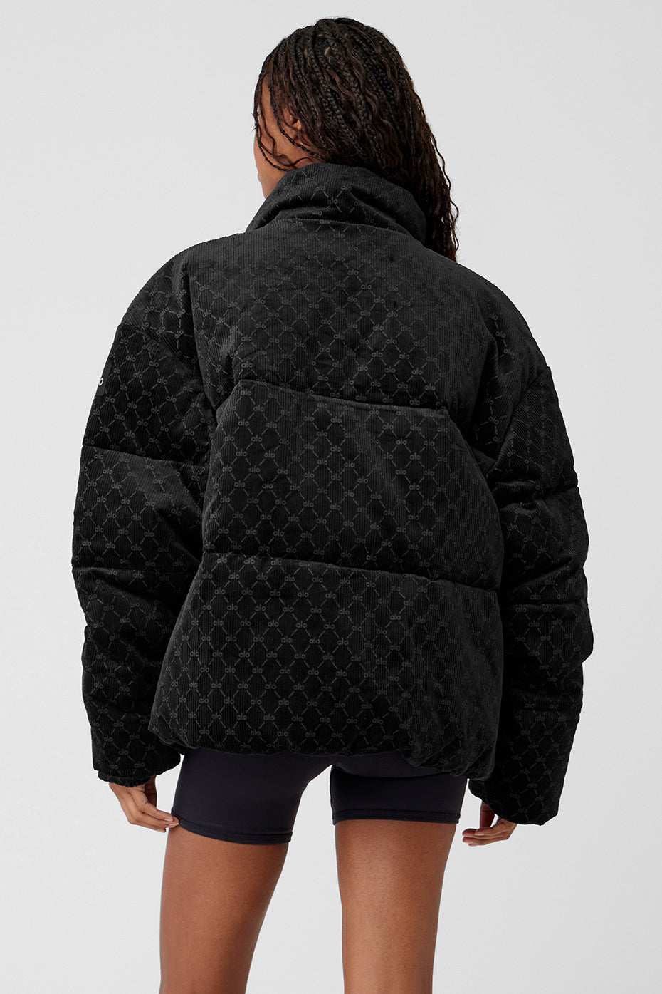 Debossed Corduroy Stage Puffer