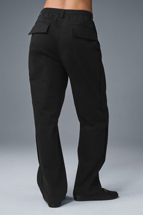 Edition Sueded Straight Leg Pant