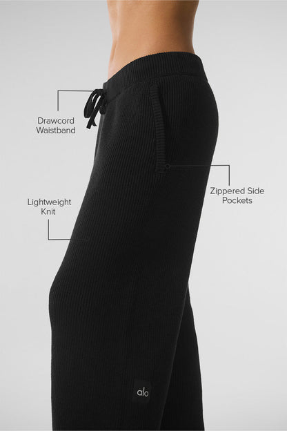 Domain Rib Knit Sweatpant
