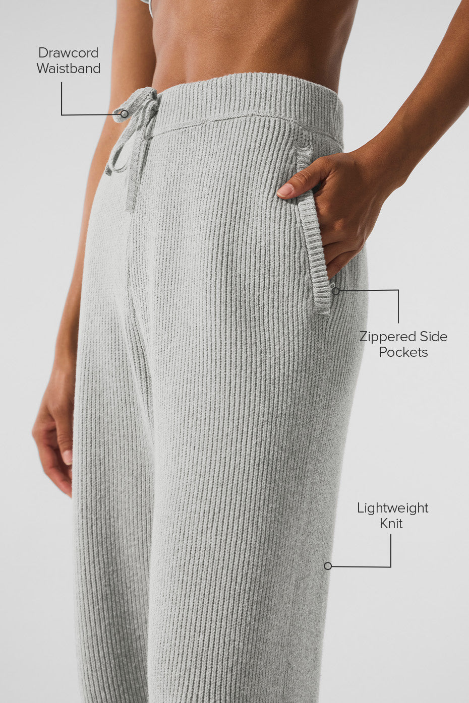 Domain Rib Knit Sweatpant