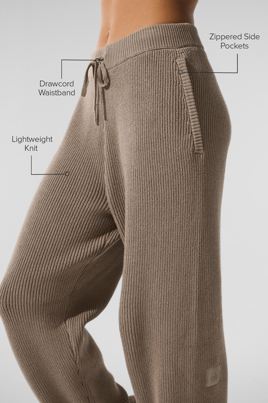 Domain Rib Knit Sweatpant