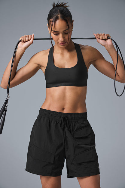 7" Crinkle Nylon Excursion Cargo Short