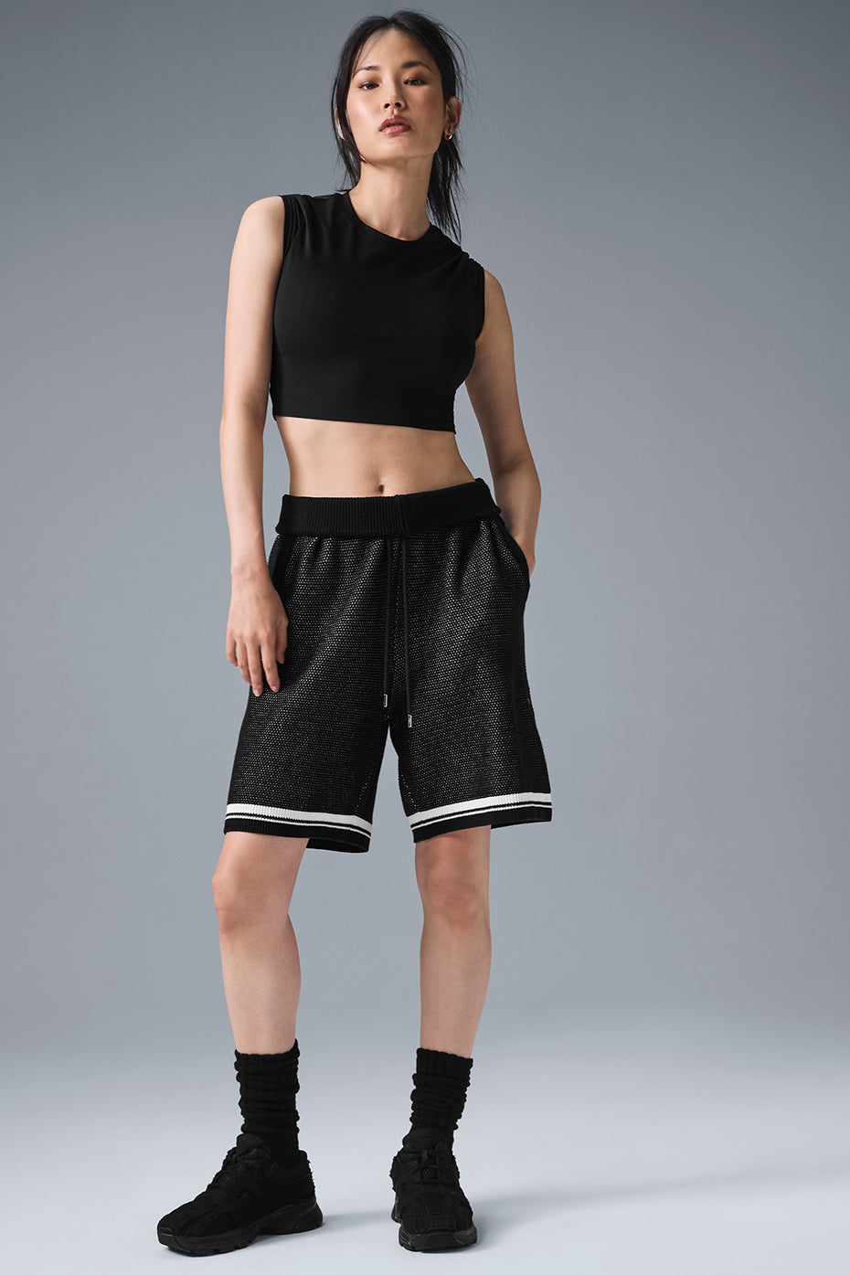 7" Sports Club Sweater Knit Basketball Short