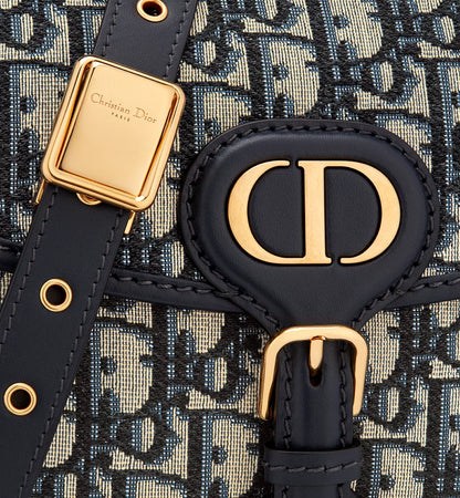 Dior Bobby Multicarry Bag Blue Dior Oblique Jacquard