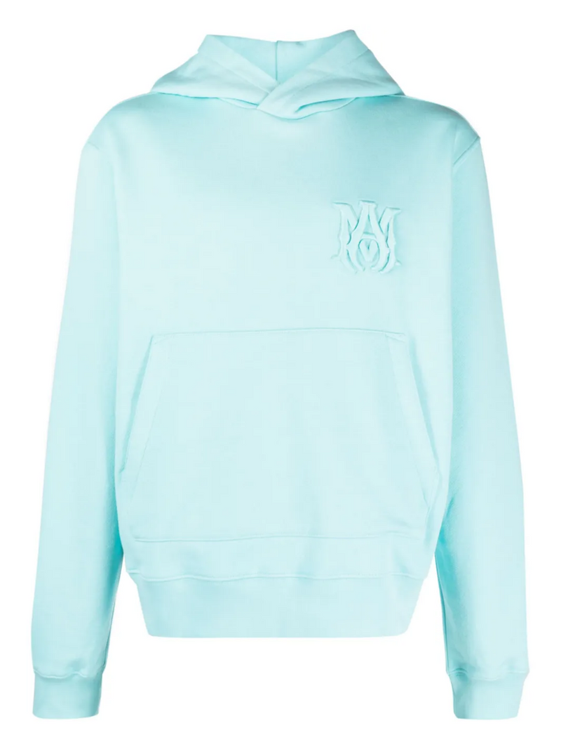 AMIRI MA LOGO HOODIE AQUA