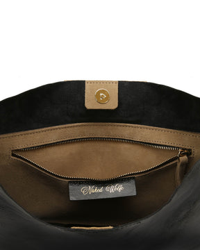 Manhattan Black Athena Leather