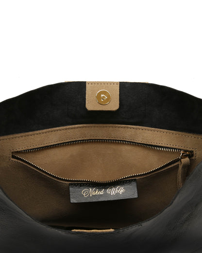 Manhattan Black Athena Leather