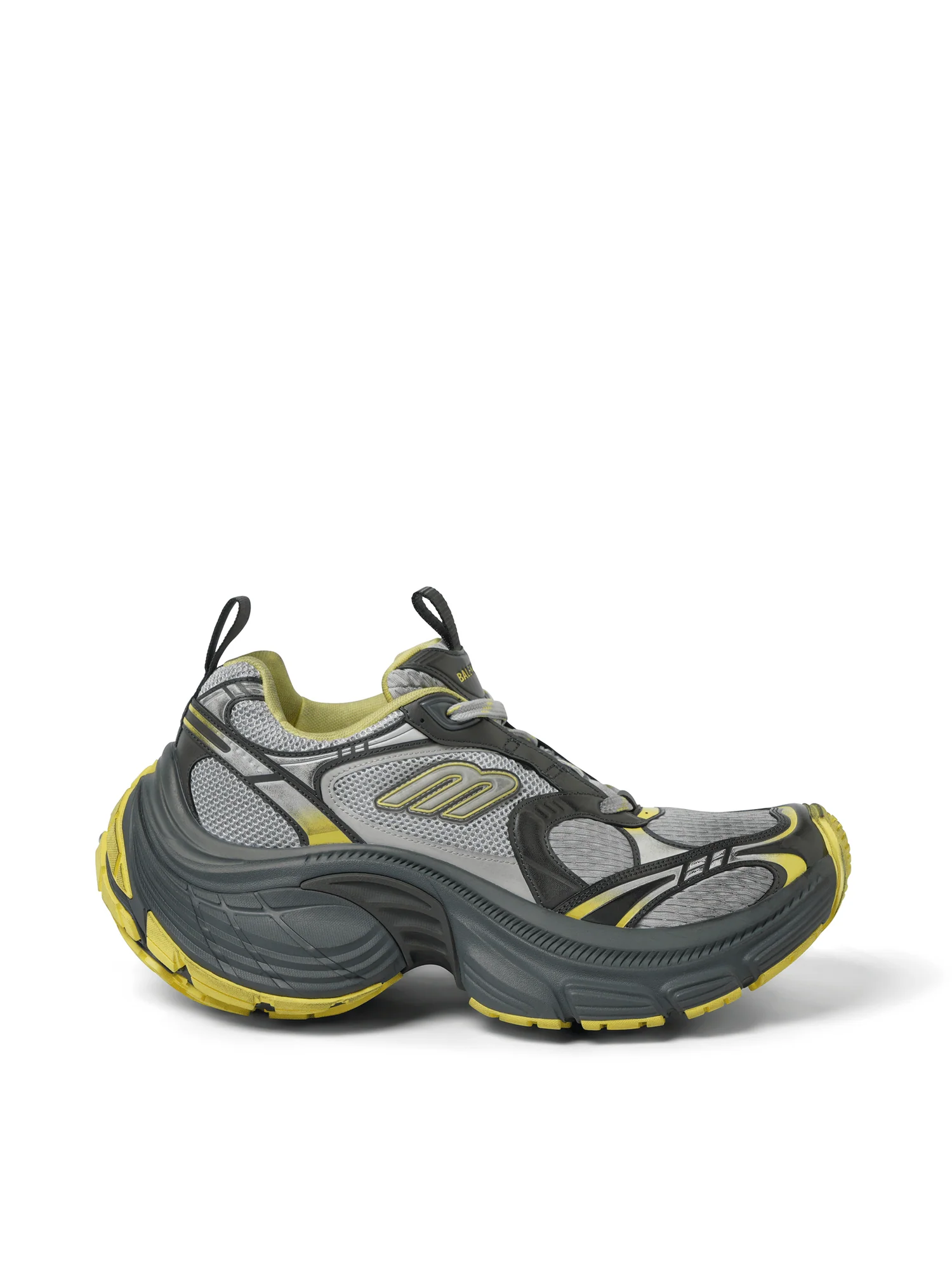 BALENCIAGA 10XL Sneaker in Grey/Yellow