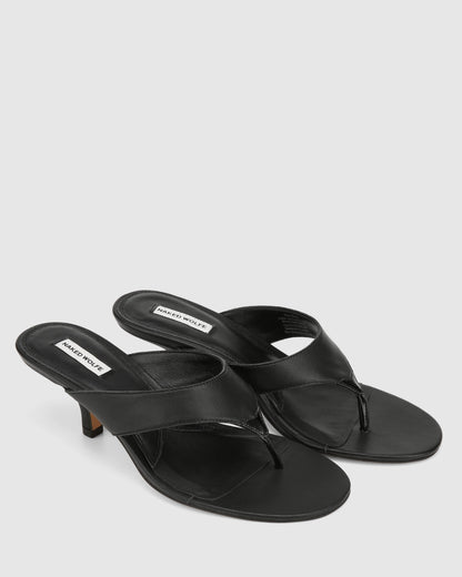 Marley Black Leather