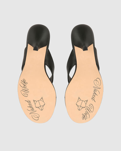 Marley Black Leather