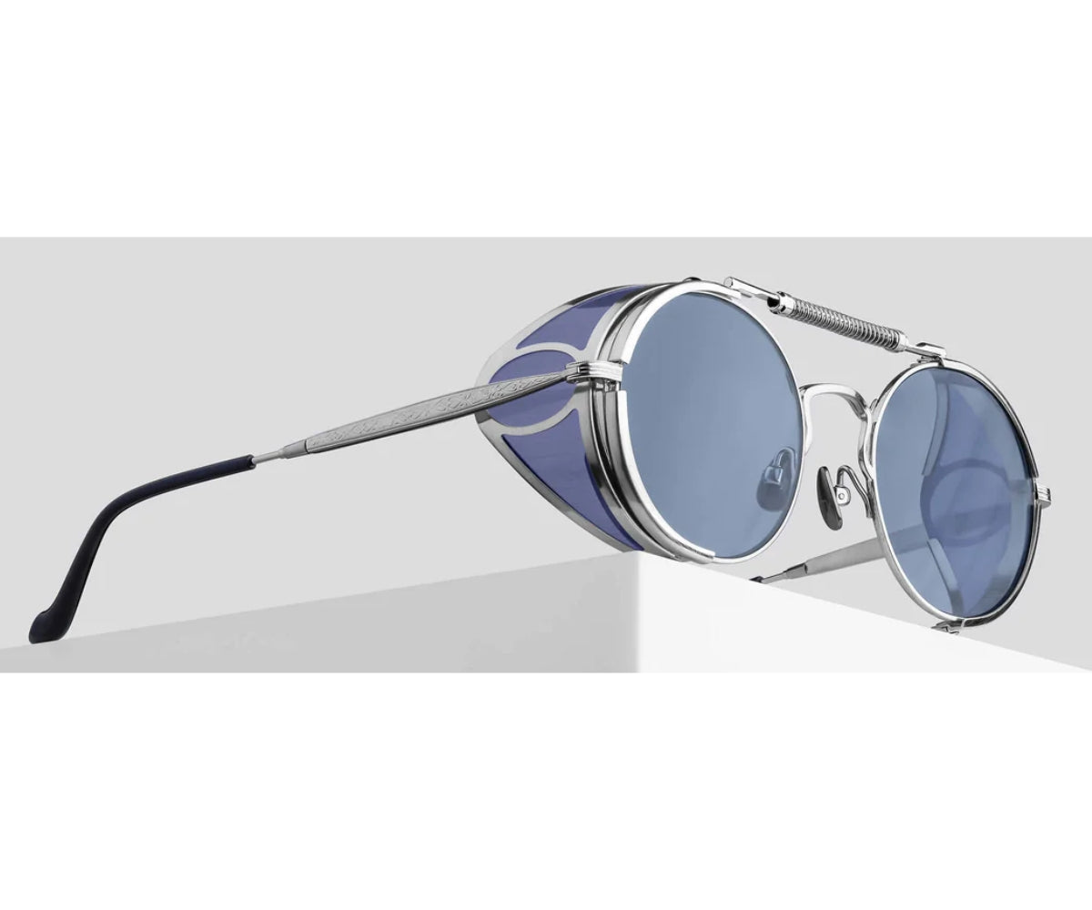 2809H-V2 BRUSHED SILVER - BLUE (LIMITED EDITION 500) 52