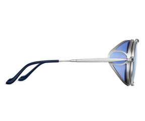 2809H-V2 BRUSHED SILVER - BLUE (LIMITED EDITION 500) 52
