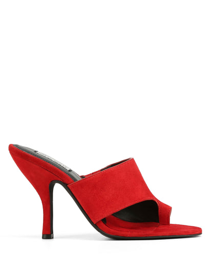 Maxime Red Suede