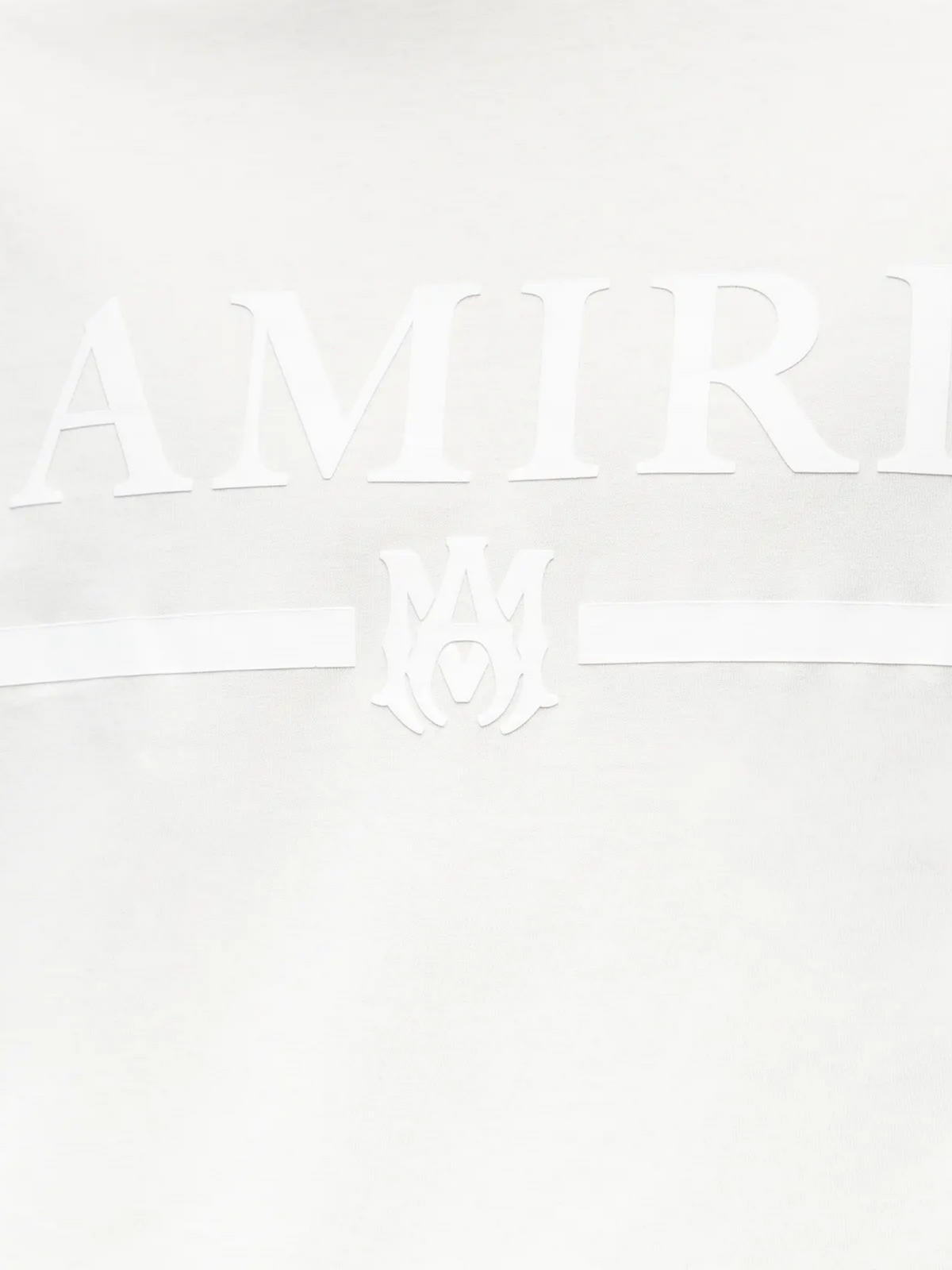 AMIRI MA BAR LOGO TEE ALABASTER