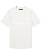 AMIRI MA BAR LOGO TEE ALABASTER