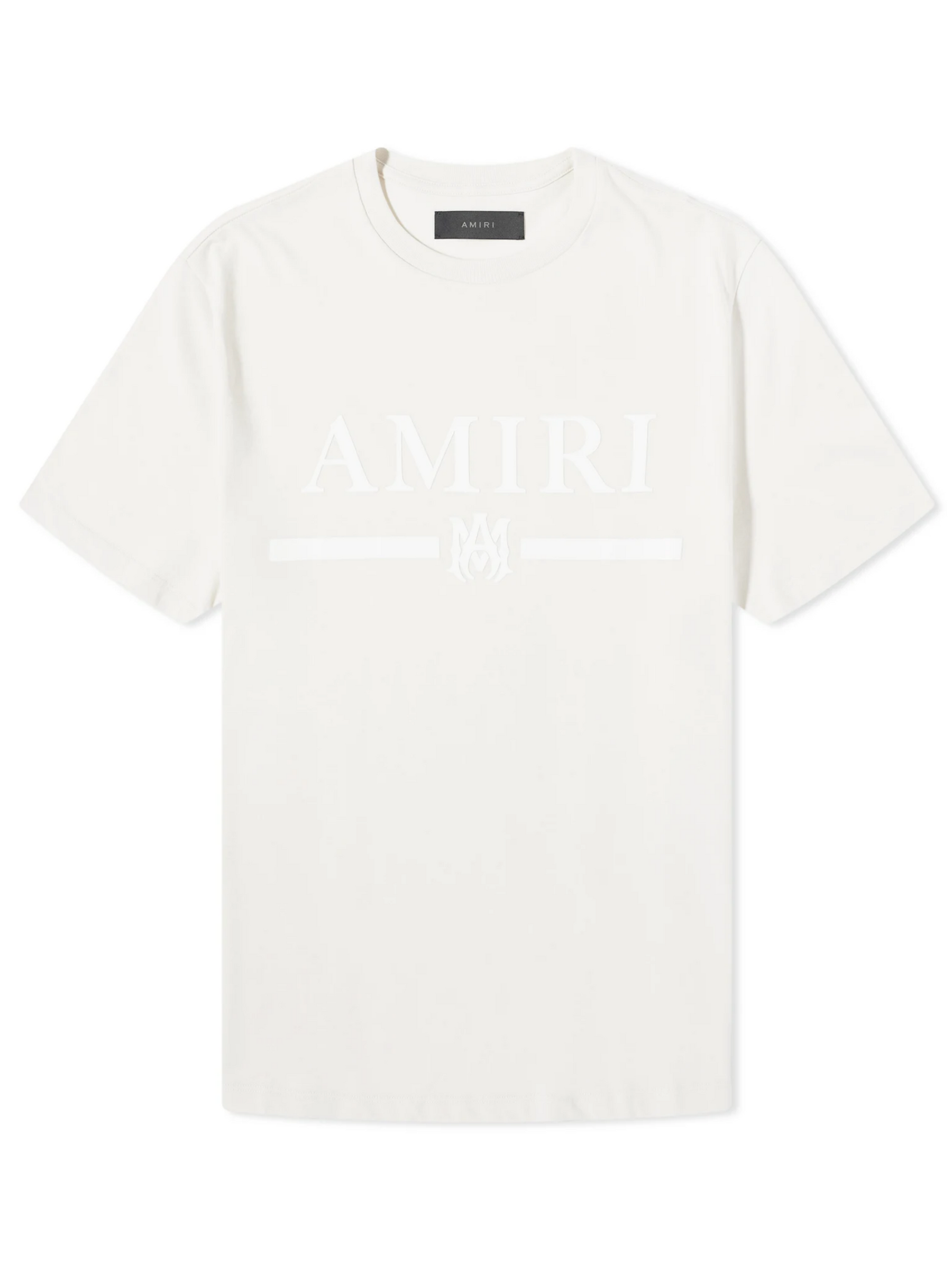 AMIRI MA BAR LOGO TEE ALABASTER