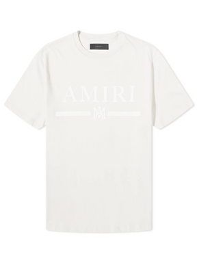 AMIRI MA BAR LOGO TEE ALABASTER