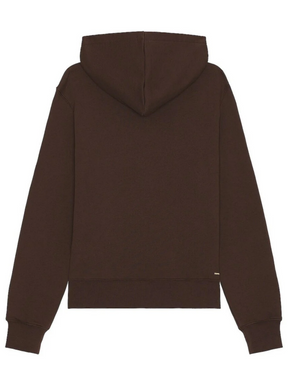 AMIRI MA BAR LOGO HOODIE BROWN