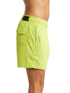 AMIRI MA BAR LOGO SWIM SHORTS LIME