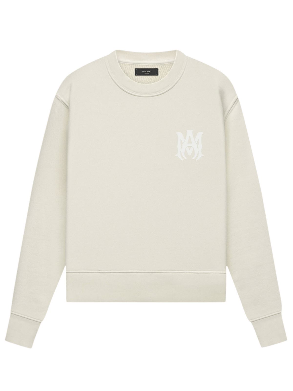 AMIRI MA CORE CREW SWEATSHIRT ALABASTER
