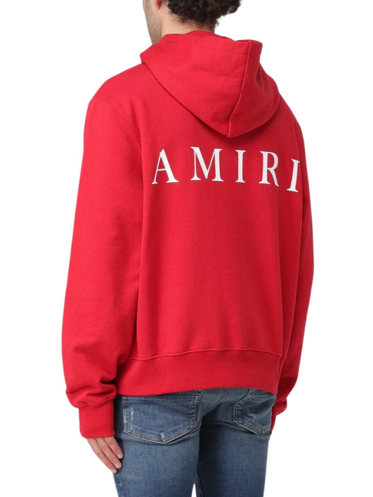 AMIRI MA LOGO HOODIE RED