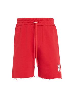AMIRI MA LOGO SWEAT SHORTS RED