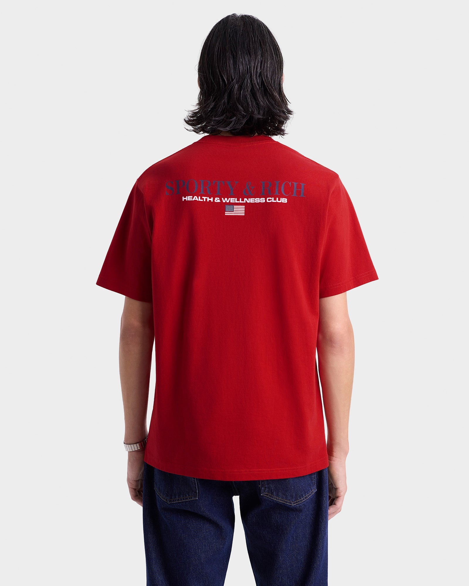 Nautical T-Shirt - Ruby/Navy