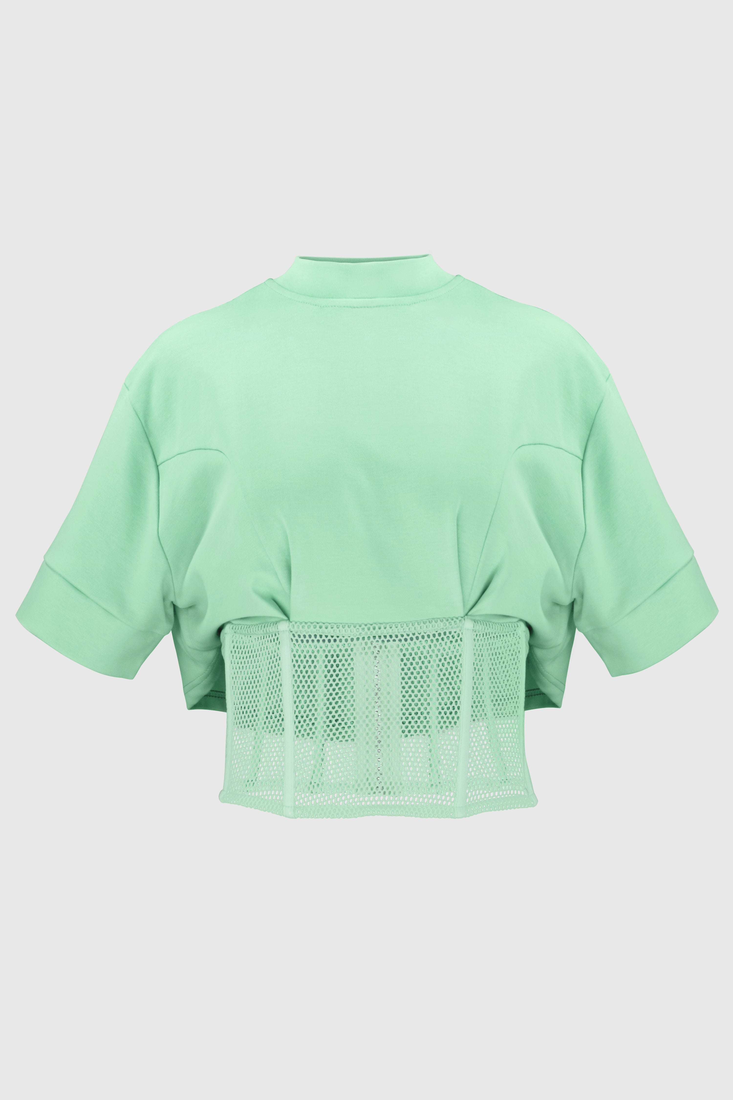 MESH CORSET TEE