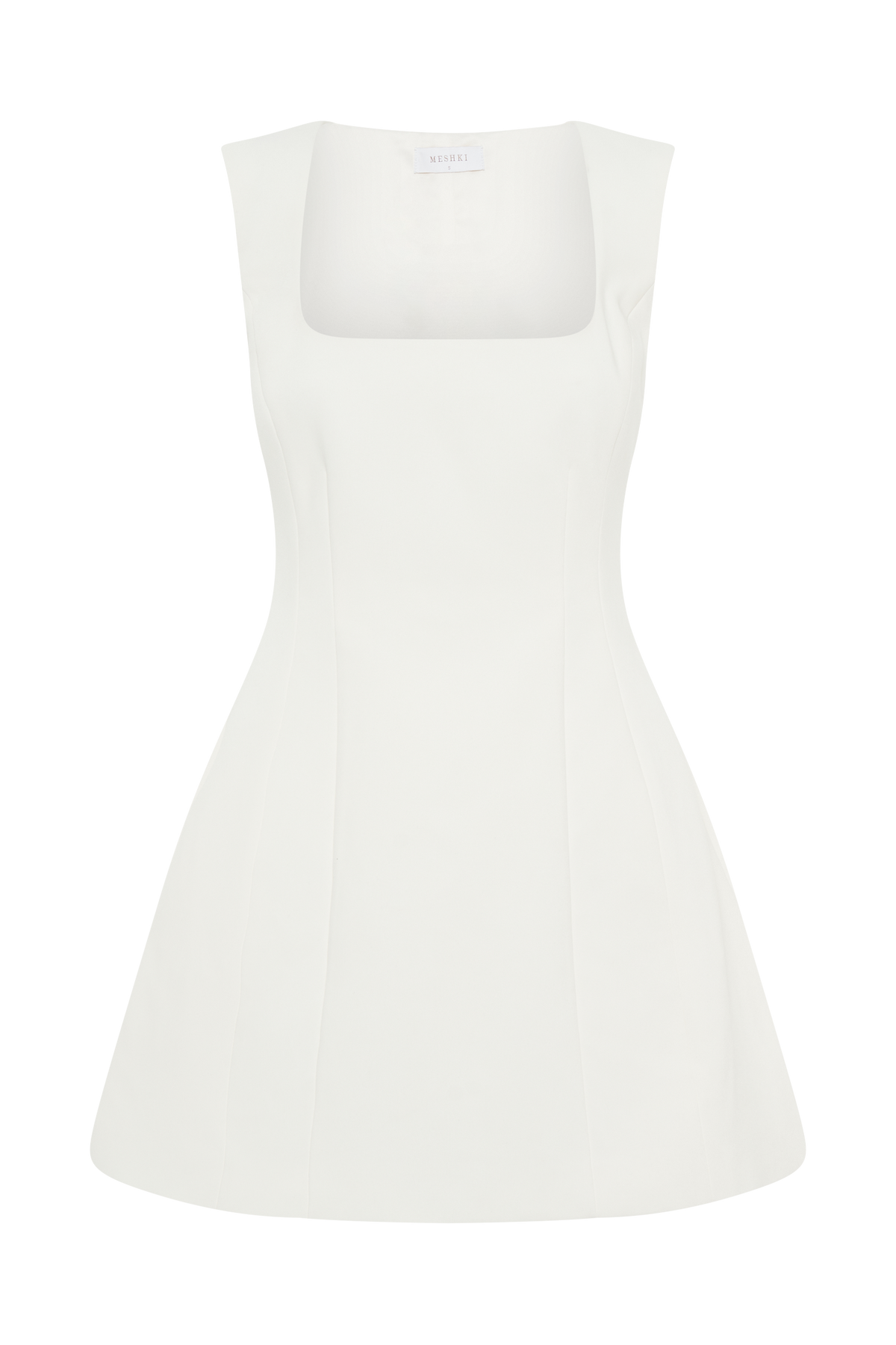 Lysandre Crepe Mini Dress - Ivory