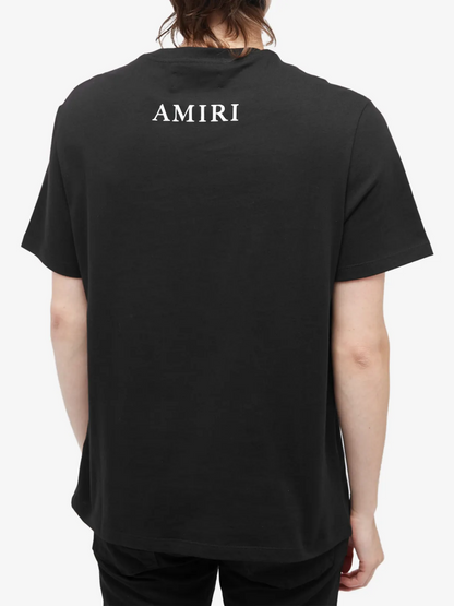 AMIRI MICRO MA BAR TEE BLACK