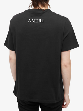 AMIRI MICRO MA BAR TEE BLACK