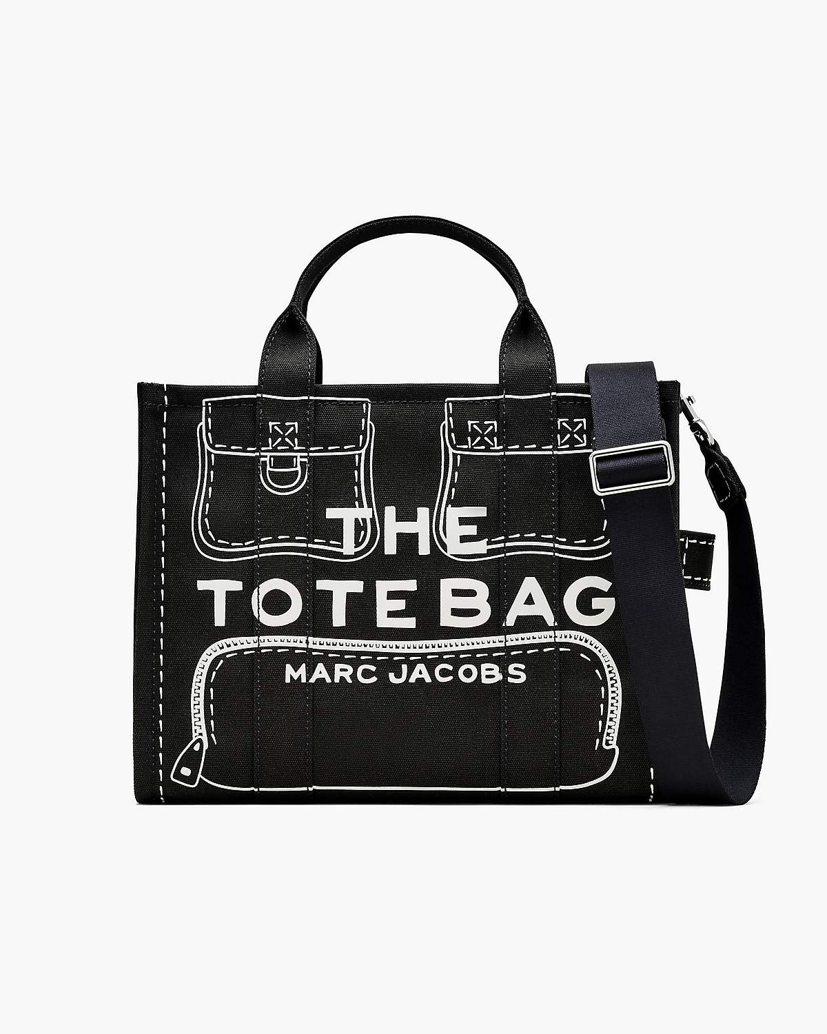 The Trompe L'Oeil Cargo Canvas Medium Tote Bag