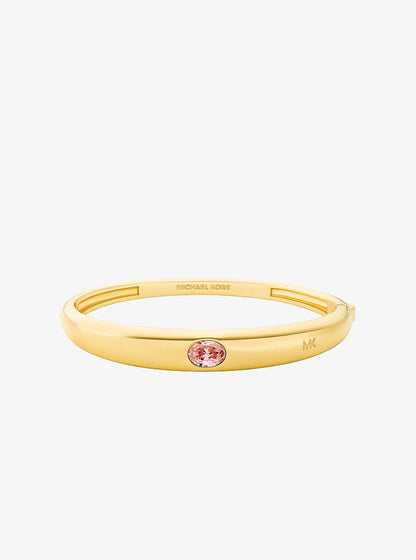 Oval Stone Bangle