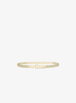 Gold-Tone Chain Belt