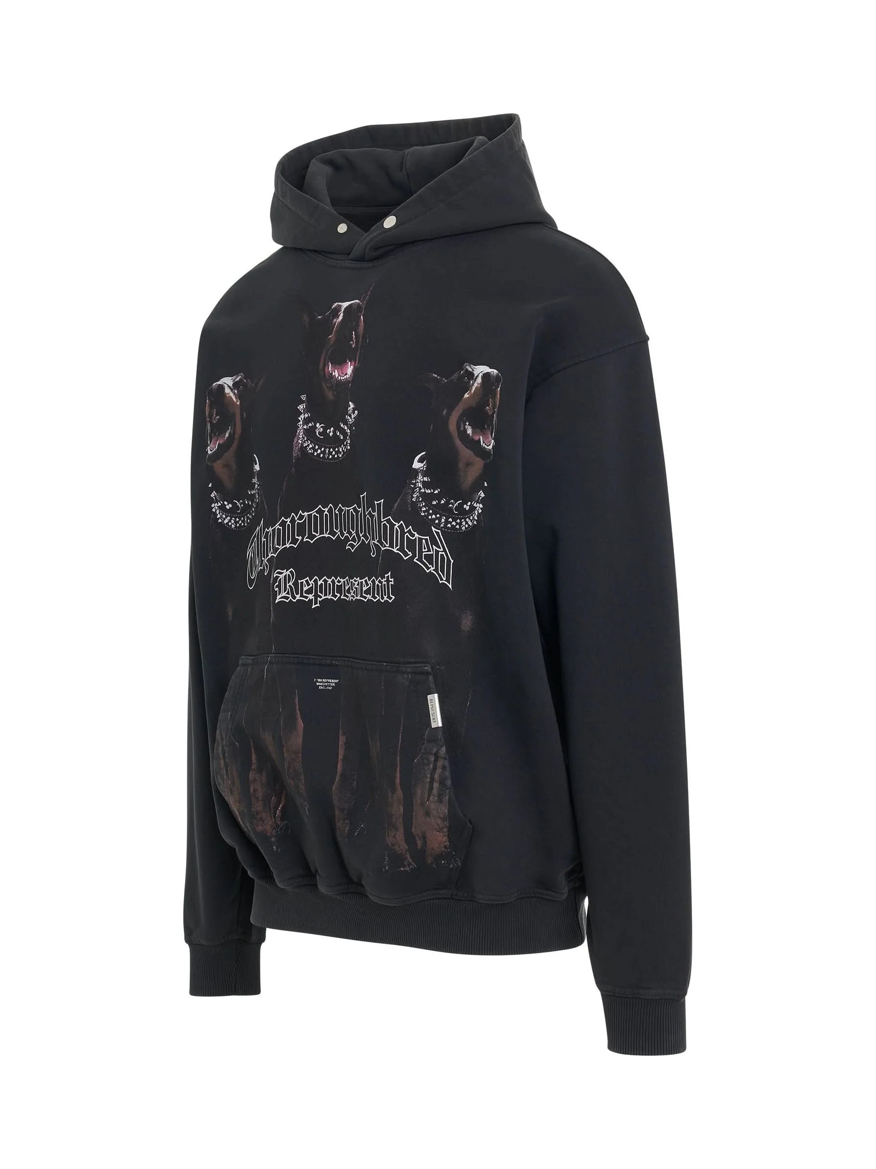 Thoroughbred Hoodie in Vintage Black