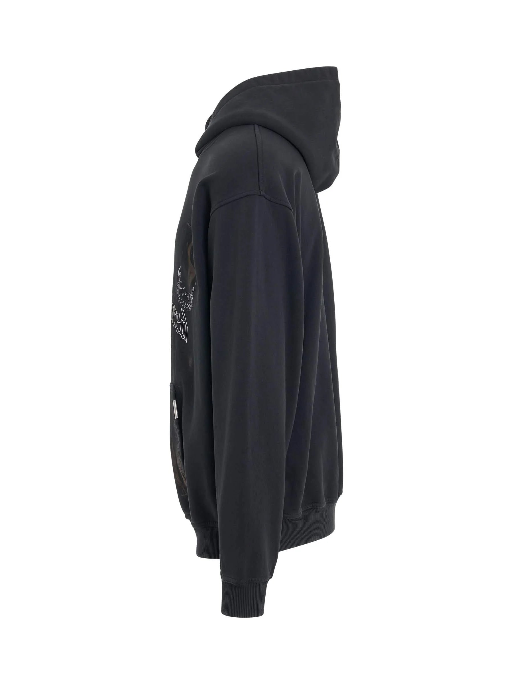 Thoroughbred Hoodie in Vintage Black