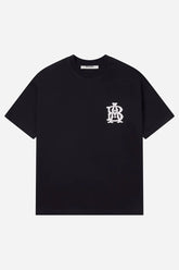 Monogram t-shirt - black/ecru