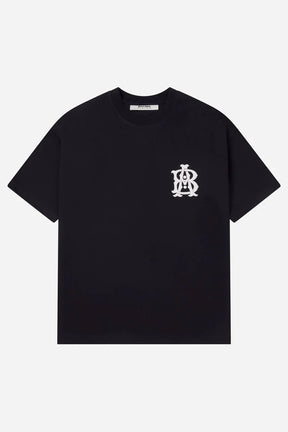 Monogram t-shirt - black/ecru