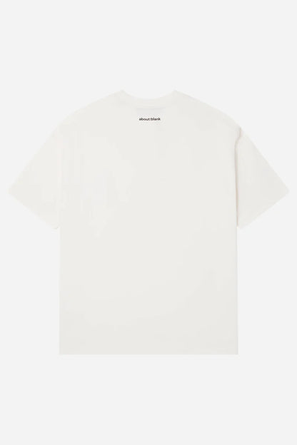 Monogram t-shirt - oat/black