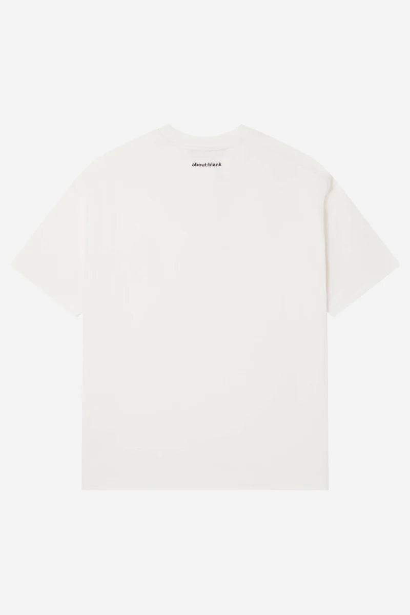 Monogram t-shirt - oat/black