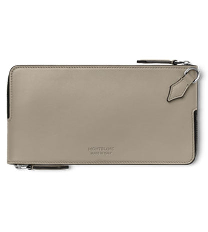 Dusty Grey Soft Double Travel Pouch