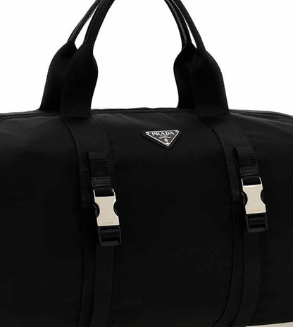 Black Logo Duffle Bag