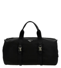 Black Logo Duffle Bag