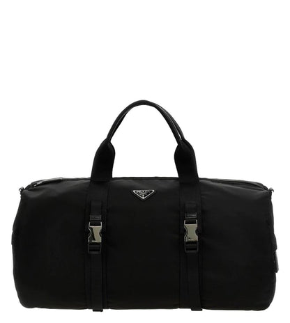 Black Logo Duffle Bag