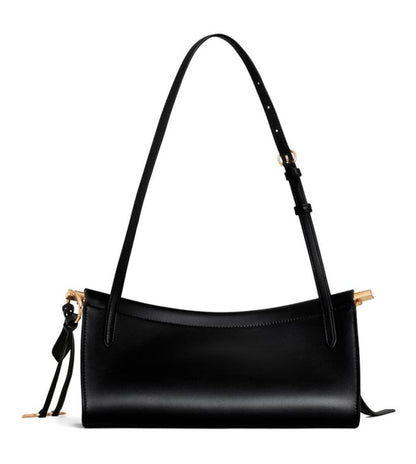 Black Le Click East West Small Shoulder Bag