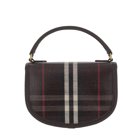 Burberry Mahogany Multicolor Highlands Mini Cross Body Bag
