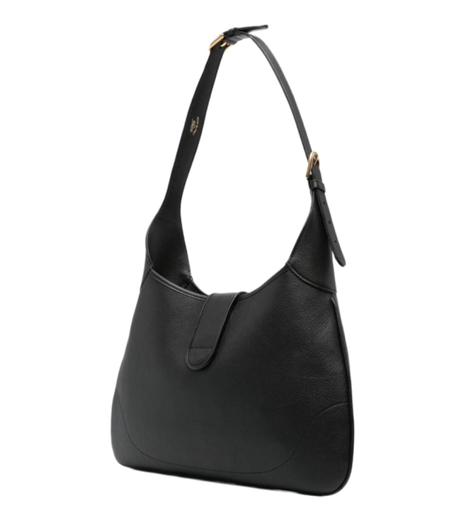 Black Aphrodite Medium Shoulder Bag