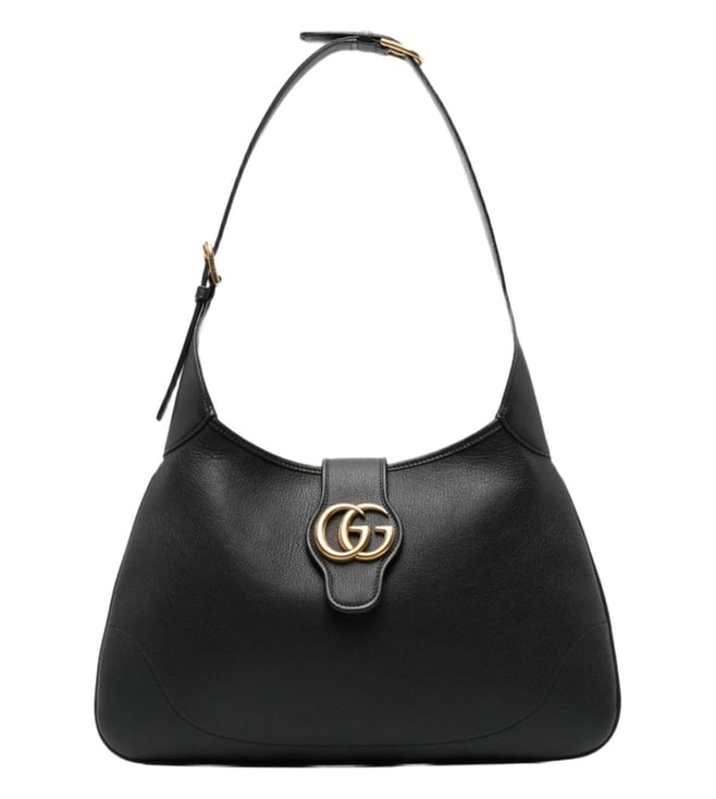 Black Aphrodite Medium Shoulder Bag