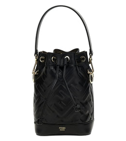 Black Mon Tresor Mini Bucket Bag